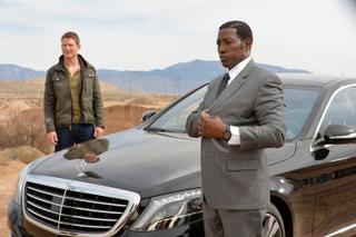 Philip Winchester and Wesley Snipes in The Player (NBC)